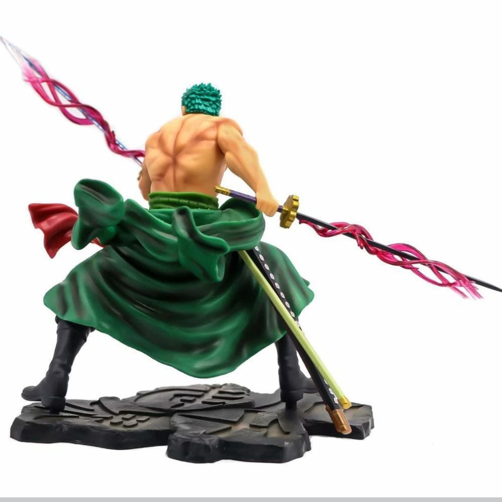 One Piece Zoro Roronoa 3Sword Technique Figure One Piece Figure