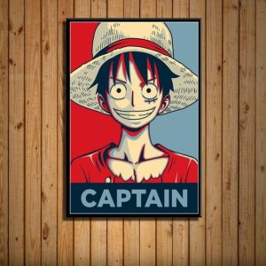 Poster One Piece Capitano Monkey D Luffy 60 x 85 cm