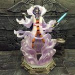 One Piece Cesare e la sua statua di gas