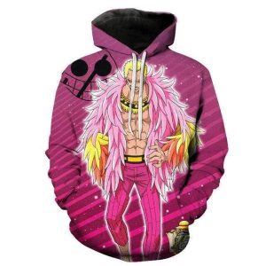Sudadera de una pieza The Shishibukai Doflamingo 3XL